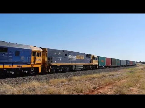 Junee Trains NR22, NR21, 8120 & NR15 with 7SM5