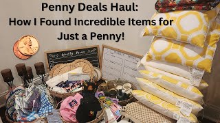 Penny Deals Haul: How I Found Incredible Items for Just a Penny!