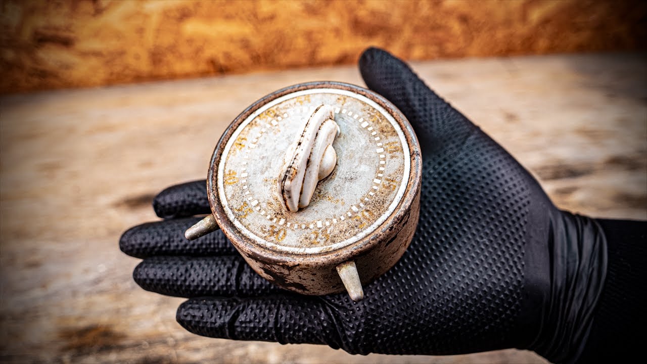 1930年アメリカ製 錆びて動かないキッチンタイマーの修理‼