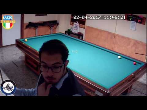 Bonomi vs Colella 2 Cat - 3ªProva Camp.Regionale - CSB Martino's Billiards(LT) 1/2Apr2017