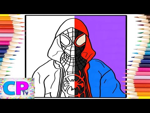 Hooded Miles Morales/Miles Morales Coloring on IPad/Alan Walker - Dreamer/BEAUZ & Heleen Remix/NCS
