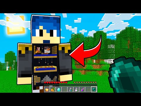 HO COSTRUITO UNA CASA DENTRO STEF IN 24H - MINECRAFT
