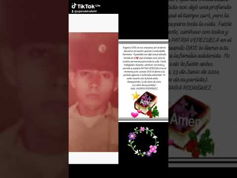 43 aniversario de difunto de Omar José Rodríguez Rodríguez.#esperanza #amor #caridad