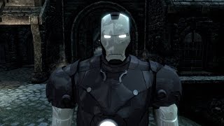 TES V Skyrim:Мод на костюм Железного человека + небольшое дополнение