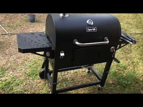 Dyna-Glo premium 32” charcoal grill review and walkthrough