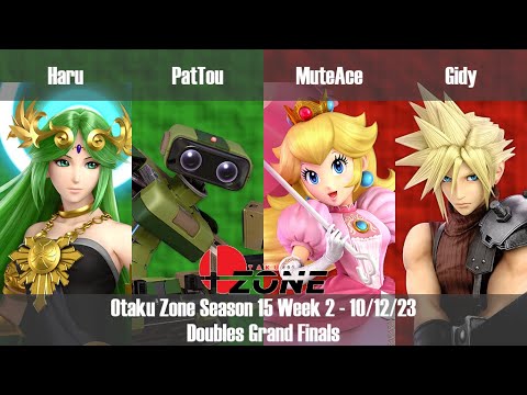 OZone15W2 - DGF - Haru & PatTou vs MuteAce & Gidy