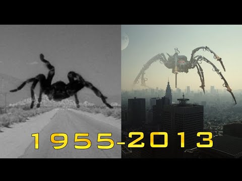 evolution of giant spider 1955 - 2013