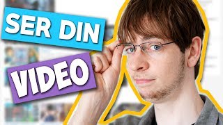 Jeg ser jeres videoer! - Tips til Youtube