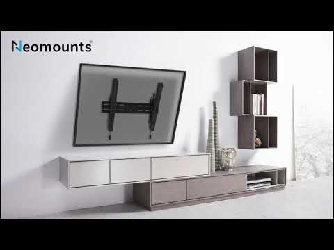 Neomounts LEVEL-850 WL35S-850BL16 neigbare Wandhalterung video preview