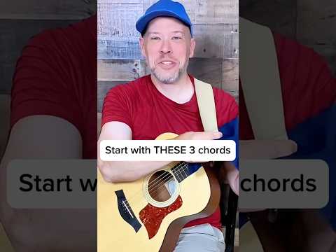 The 3 EASIEST chords for total beginners