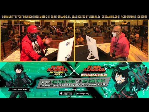 CEO2021 MY HERO ACADEMIA TSH GRAND FINALS - MARKMAN vs HBTB THEBESTEBAN