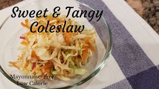 Sweet and Tangy Coleslaw | Jill 4 Today