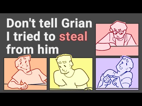 Don't tell Grian I tried to steal from him ▫️GIGS (Grian, Scar, Skizz and Impulse) Animatic