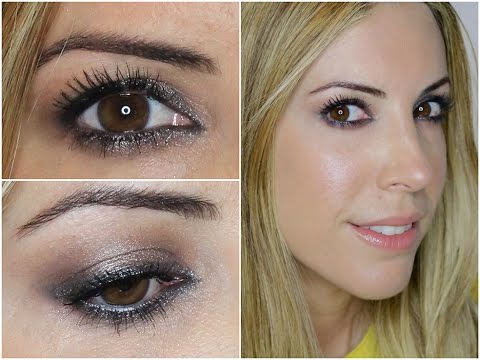 METALLIC SMOKEY EYES AND GLOWY SKIN TUTORIAL