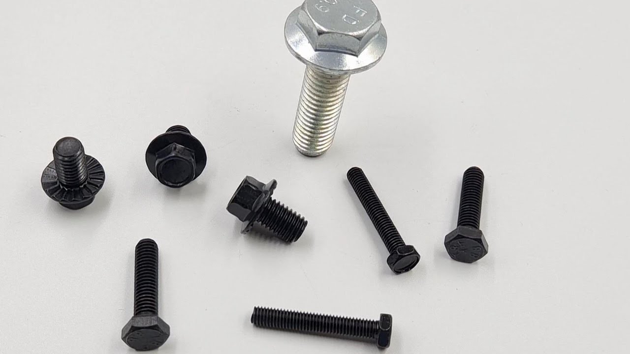 What is the difference between a hex head bolt and a hex flange bolt?