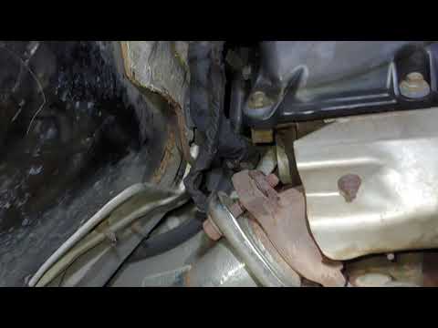 Replace catayltic converter on 2005 Dodge Dakota 3.7L V6.
