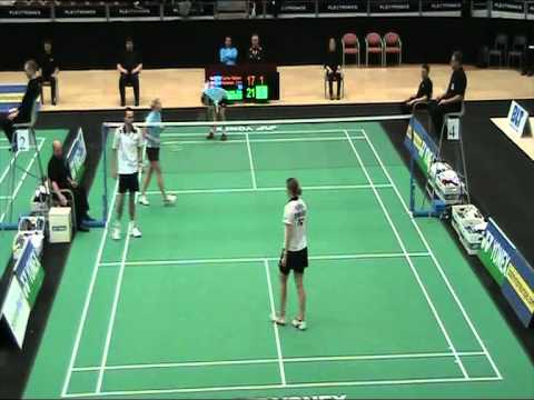 Mistrzostwa Europy 2012 XD - QF Mateusiak/Zięba vs Fischer/Pedersen(DEN)