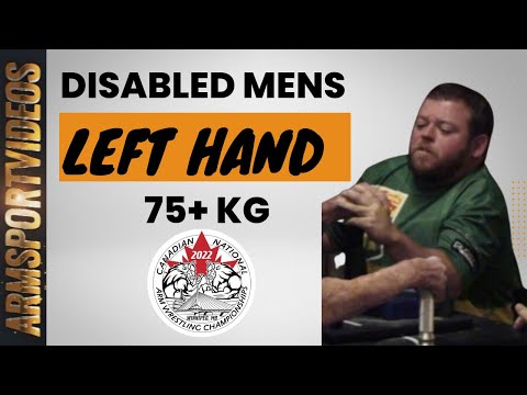 Disabled Men LH 75+kg - 2022 Canadian Nationals