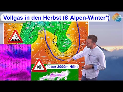 Full throttle into autumn and Alpine winter above 2000m altitude! 12er calculates no heat in Sept...