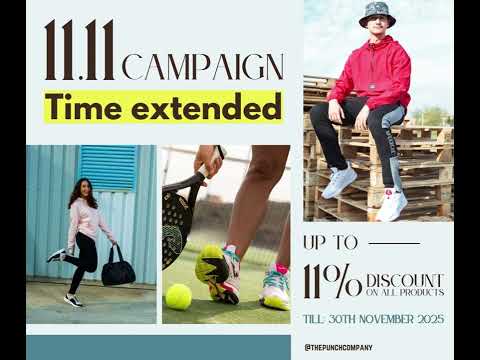 11.11 Sale Extended | Up to 11% OFF | Joma x The Punch Company