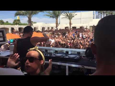 Back Stage with Laidback Luke at Day Beach Club, Las Vegas