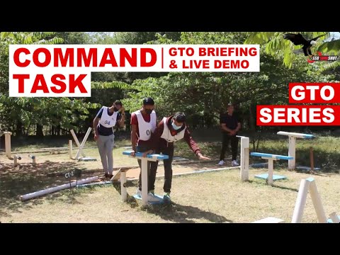 Command Task (CT) GTO Briefing, Live Demo and Tips by Col Sajeev | SSB Interview GTO Tasks