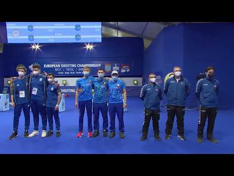 ECh Rifle/Pistol/Shotgun Croatia - Final Air Pistol Team Men Junior