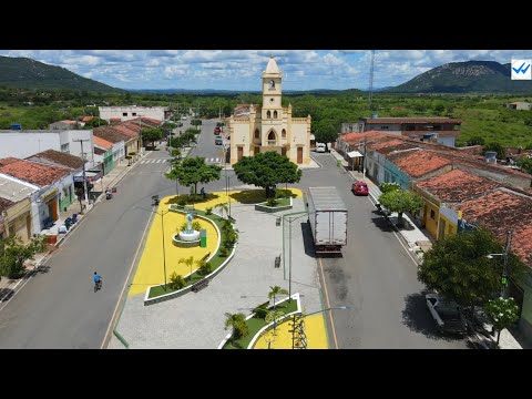 IMAGENS AÉREAS DA TRANQUILA CIDADE DE {CATURITÉ-PB} VISITE A PARAÍBA