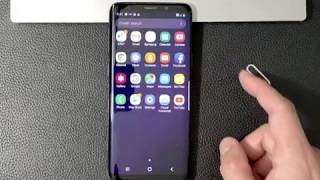 Galaxy S9 Activation Set Up SIM Card Getting Started
