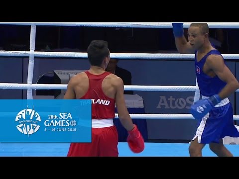 Boxing (Day 5) Men's Light Welter Wt. (64kg) Finals Bout 72 | 28th SEA Games Singapore 2015