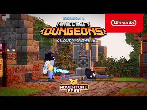 Nintendo of America - Minecraft Dungeons: Cloudy Climb Adventure Pass - Nintendo Switch