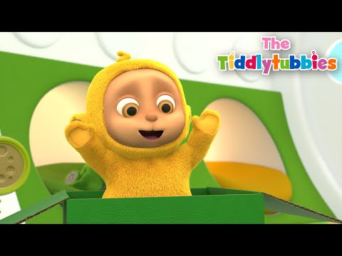 Teletubbies ★ NEW Tiddlytubbies 3D Season 4! ★ Episode 11: Cardboard Box Fort