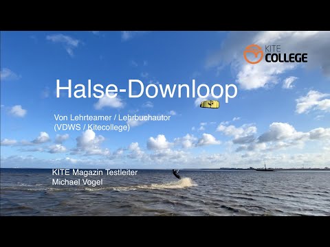 Kitecollege Tutorial: Jibe #Loop - Changing Direction with Kite Downloop