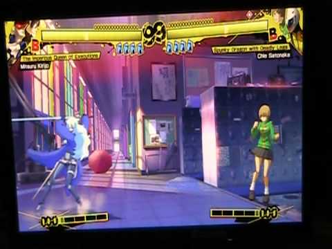 Gamecenter P4A 24-Hour Event Casuals - Kamen Rider Tag (Mitsuru) vs Fatacon (Chie)