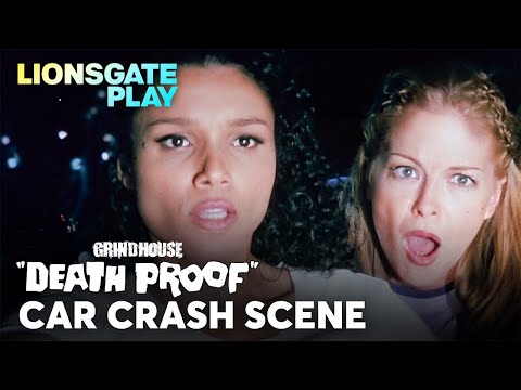 Car Crash Scene |Grindhouse: Death Proof | Quentin Tarantino |Vanessa Ferlito @lionsgateplay