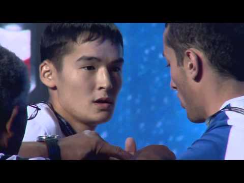 Junior 60kg man left hand 2nd final   Worlds 2013