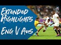Extended Highlights England 40 16 Austr