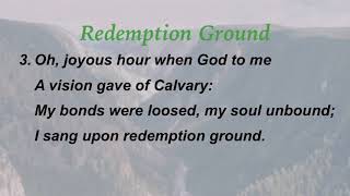 Redemption Ground (Sacred Songs & Solos #20)