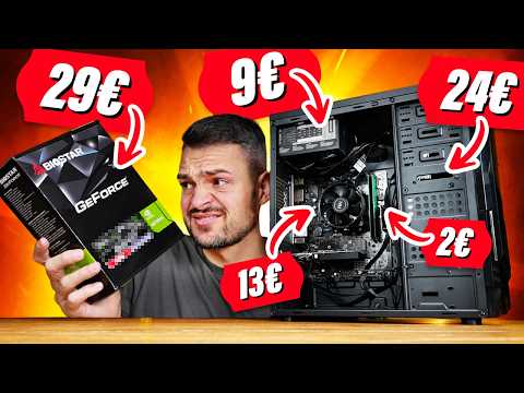 Wir bauen den billigsten GAMING PC der Welt!! #GamingSchrott
