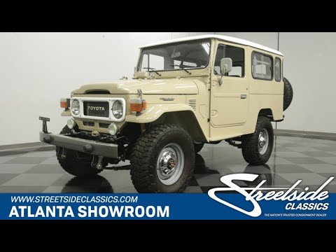 1982 Toyota Land Cruiser FJ (CC-1658797) for sale in Lithia Springs, Georgia