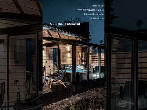 VISION #lasiterassi #vision #sauna #katos #visio #LASITUS