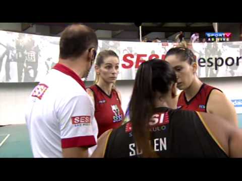 SESI/SP X DENTIL/PRAIA CLUBE - SUPERLIGA FEMININA 2014/15