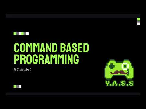 Command Based Programming Overview
