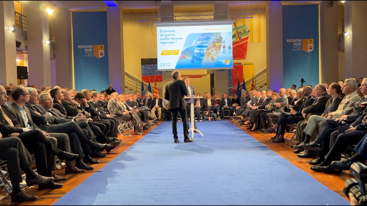 Marseille : La Région Sud mobilise son tissu industriel pour répondre à l'économie de guerre !