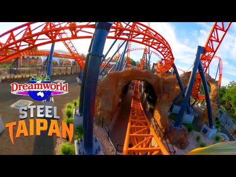 Steel Taipan 4K Front Seat POV - Dreamworld