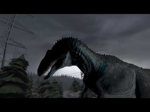 Acrocanthosaurus (Lighting test)
