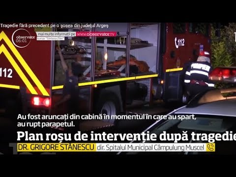 Tragedie fără precedent pe o şosea din judeţul Argeş