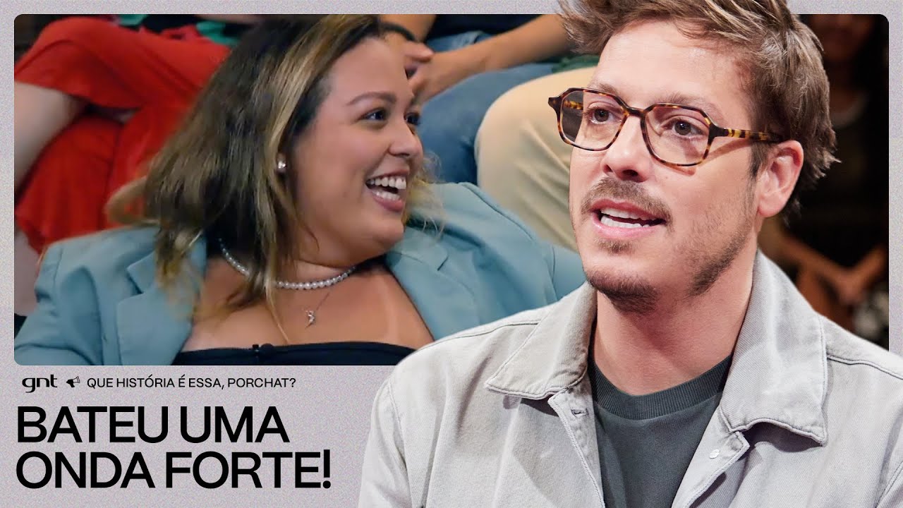 Gigi conta como ficou TRAVADA 😬 na aula de química! | Que História É Essa, Porchat? | GNT