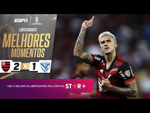 Gols e lances de Flamengo x Velez Sarsfield