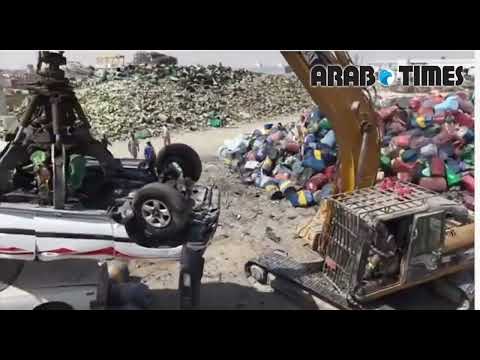 Reckless Driver Arrested in Saad Al-Abdullah; Car Sent to Crusher